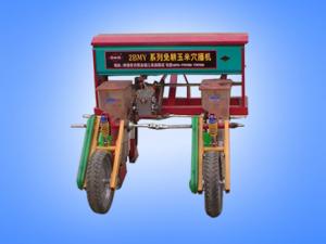 Two line no tillage precision corn sowing machine