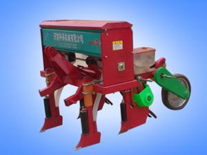 Two row no tillage precision corn sowing machine