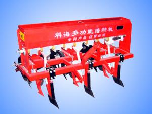 Wheat and corn sowing machine